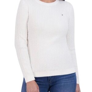 Tommy Hilfiger Women's Classic Winter White Sweater
